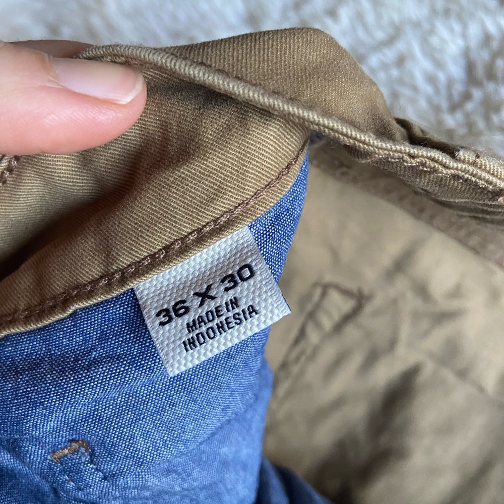 Men's Tan Pants - Flint & Tinder - Picture 4 of 5